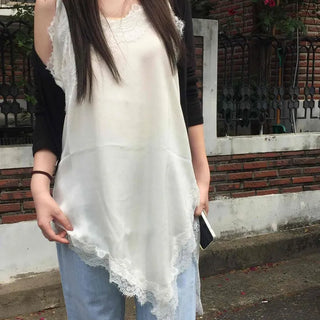 Plain Strap A-line Loose Fit Sleeveless Mini Dress