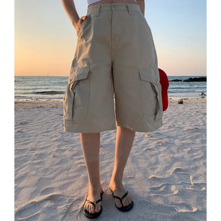 Burning Cargo Bermuda Pants