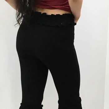 Frill Straight Daily Shorts