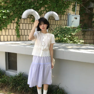 Hina embroidered blouse