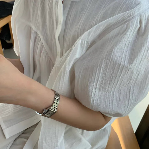 Pure Shirring Blouse