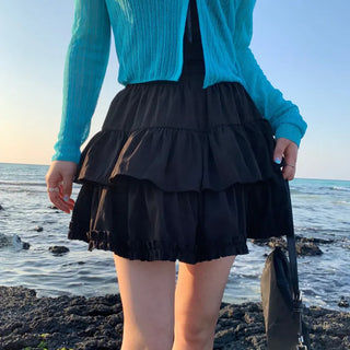 Sophie Tiered Mini Skirt