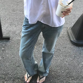 lowrise slim flare jeans