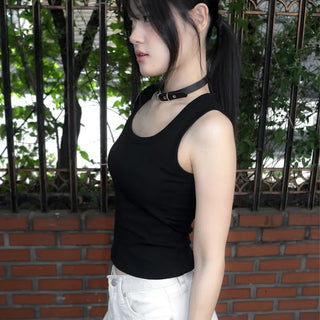 urban sleeveless top (캡내장/2c)