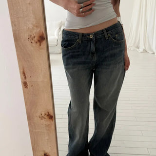 vintage storm bootscut denim