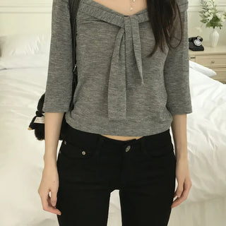 Emma Tie T-shirt (3 colors)