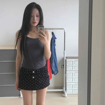 Slim Fit Plain Strap Daily Sleeveless