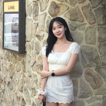 Shirred Slim Fit Plain Short Sleeve Daily Two-Piece Set