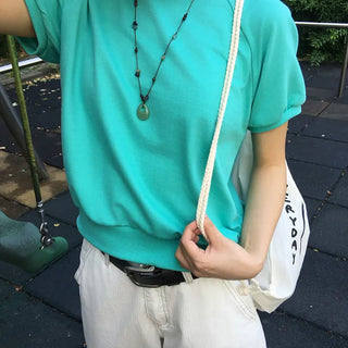 Itsuki short-sleeved sweatshirt