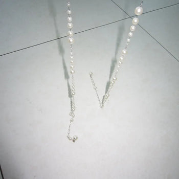 Tie pearl chain