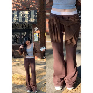 Board Low-Rise Bootcut Pants