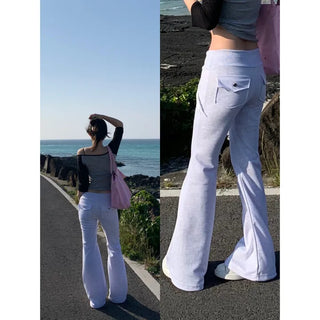 Board Low-Rise Bootcut Pants