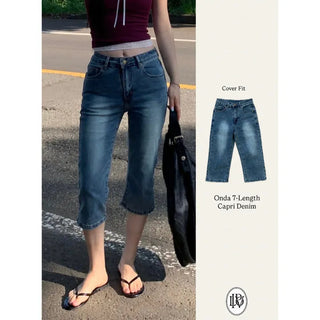 Onda 7/8 Length Capri Denim
