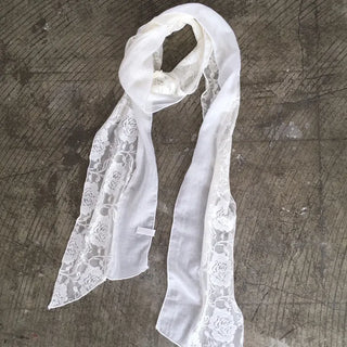 Rose Lace Scarf