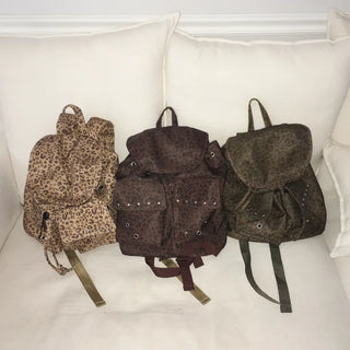 Shuder Leopard Pocket Backpack