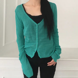 Plate Linen Cardigan