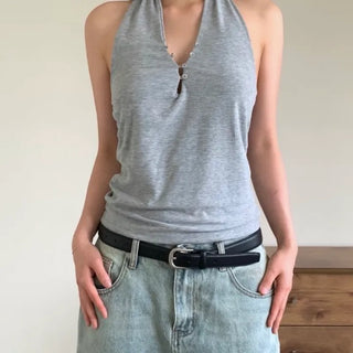 Sia Burton halter bustier