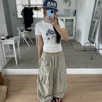 Woody Balloon Banding Cargo Pants