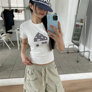 College Patch Short Sleeve