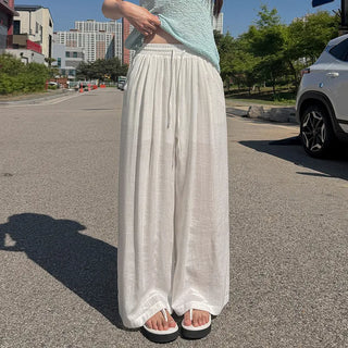 Newol Cool Linen Wide Pants