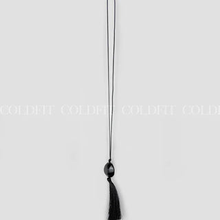 Tassel long necklace