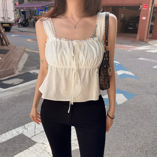 Factori Lace Sleeveless Blouse
