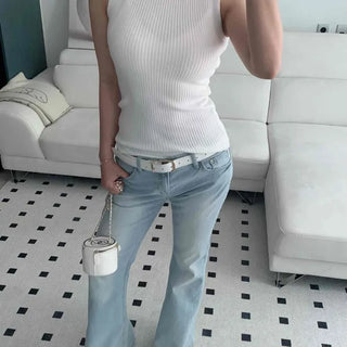 Washed Bootcut Daily Long Pants