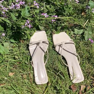 Luer Strap Square Slippers
