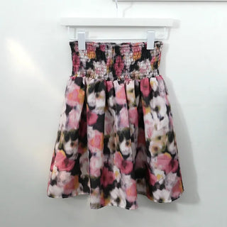 floral top&skirt