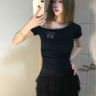Frill Tiered Feminine Mini Skirt