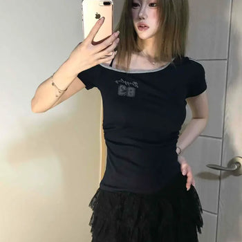 Frill Tiered Feminine Mini Skirt