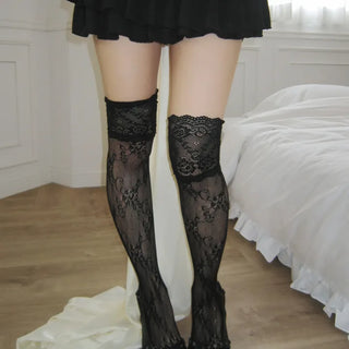 Mubet Lace Knee Socks