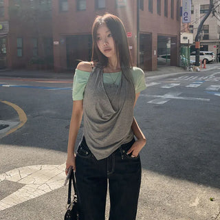 Egrit Drape Halter Sleeveless