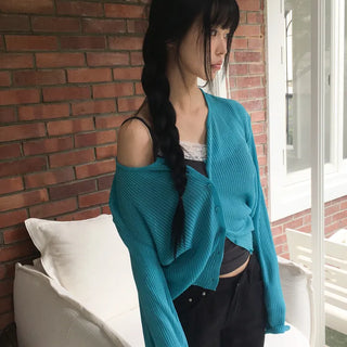 Fram Ribbed Cardigan