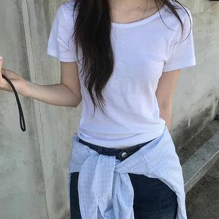 Alex Basic Short Sleeve Tee Delicate Fit