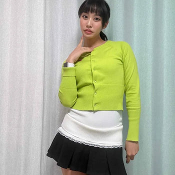 Layered Flare Daily Mini Skirt