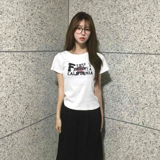 Star Lettering Regular Fit Short Sleeve T-shirt