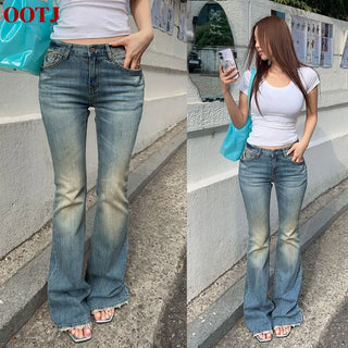 Tikellin Vintage Raw Denim Bootcut Pants