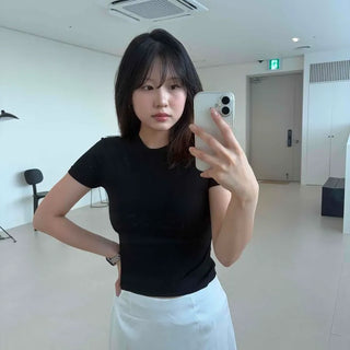 Lubit Plain Slim Fit Daily Short Sleeve T-shirt