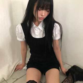 Yorkie Bustier Short Sleeve Shirt