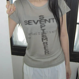 Dayming Tencel Short Sleeve T-shirt