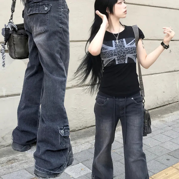 [Fit Guaranteed] TIME Hip Girl Daily Elastic Bootcut (3 colors)