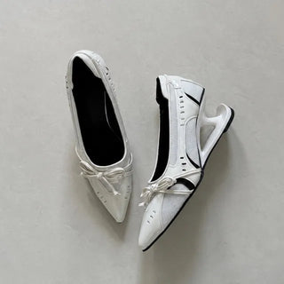 Colors Added!  BEST!  5cm Sporty Mesh Sneakers Stiletto Heels