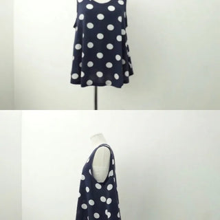 dot sleeveless(2colors)