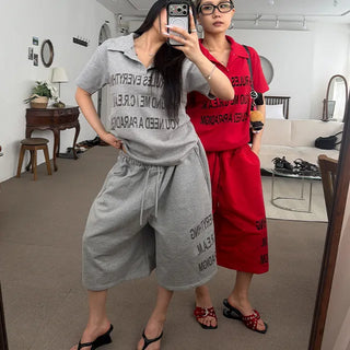 Unisex Couple Look Recommendation  Small Lettering Training Set
