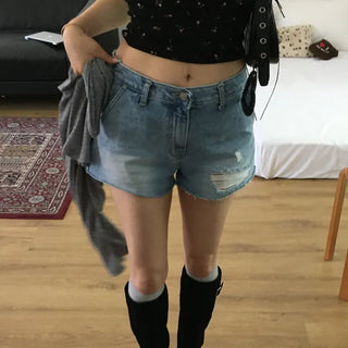 Niju Satin Mini Lace Skirt