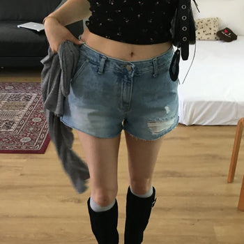 Niju Satin Mini Lace Skirt