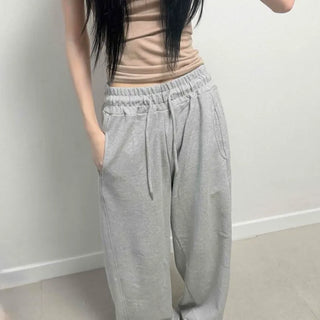 String Pintuck Loose Fit Wide Daily Training Bottoms