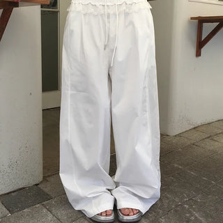 *Lace Point🪽* Siri Lace Nylon Summer Training Pants