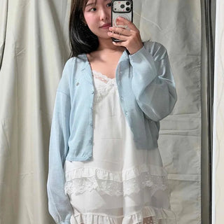 Frill Tiered A-Line Strap Sleeveless Mini Dress
